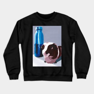 Guinea Pig and Water Bottle Crewneck Sweatshirt